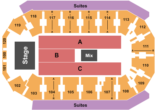 Cable Dahmer Arena Map