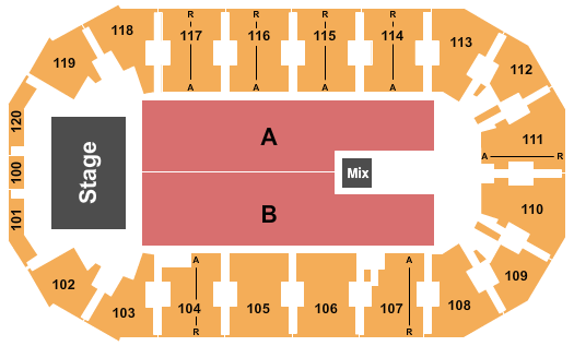 Cable Dahmer Arena Seating Chart: Jim Gaffigan