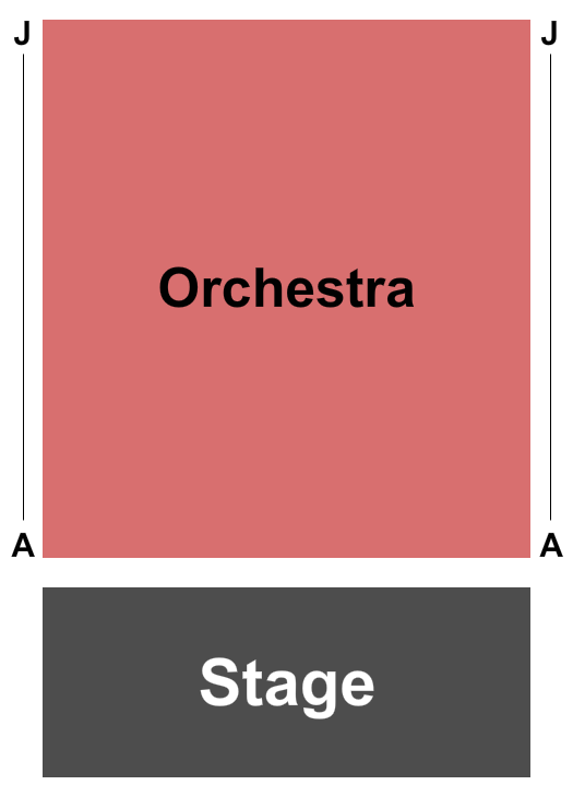 Simcoe Street Theatre Seating Chart: Endstage