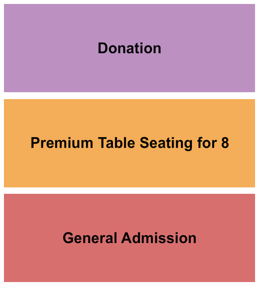 Simsbury Meadows Performing Arts Center Seating Chart: GA/Premium Table
