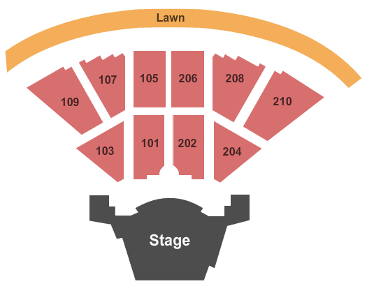 Simsbury Meadows Performing Arts Center Seating Chart: End Stage