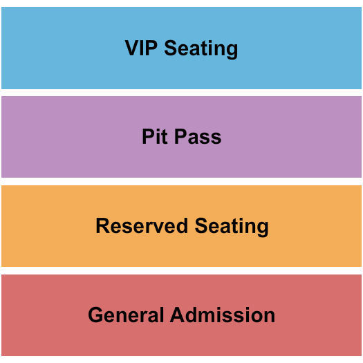Six Flags Darien Lake Seating Chart: Kingdom Bound Fest