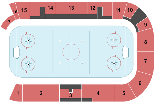 Sixteen Mile Sports Complex Seating Chart