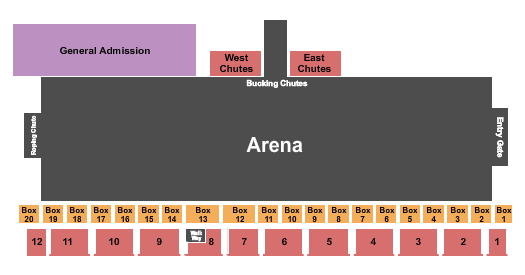 Ski-Hi Stampede Seating Chart: Ski-Hi Stampede