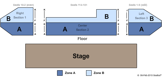 Smith Theatre Seating Chart
