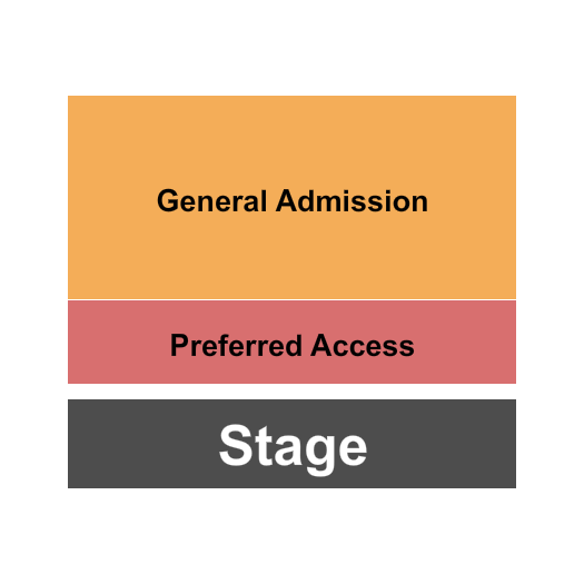 Smith Theatre Seating Chart: GA & Preferred