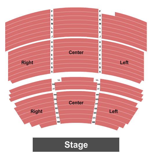 Smithwick Theatre - Palo Alto Seating Chart: Endstage