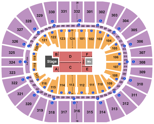 Smoothie King Center Seating Chart: Matt Rife