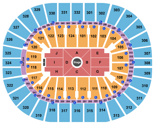 Smoothie King Center Seating Chart: Nate Bargatze