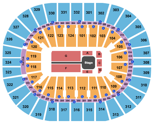 Smoothie King Center Seating Chart: WWE 3