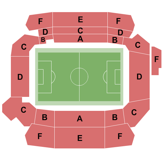 Snapdragon Stadium Seating Chart: "LA28 - Football (Soccer)