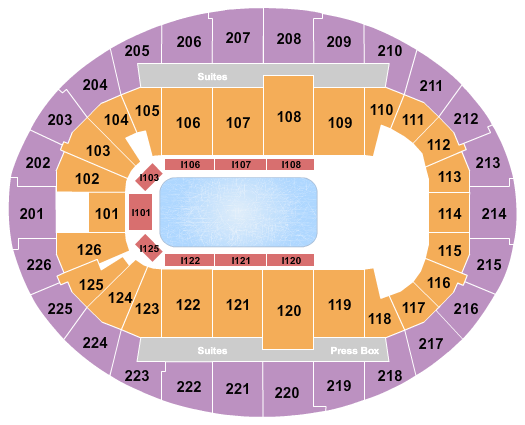 SNHU Arena Seating Chart: Disney On Ice 2