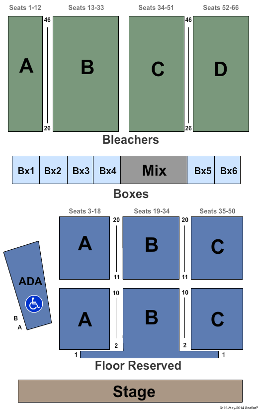 Moncton Casino Concert Seating Chart