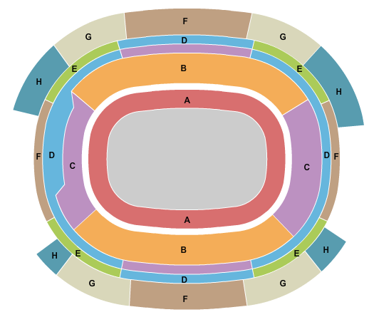 SoFi Stadium Seating Chart: LA28 - Opening Ceremony