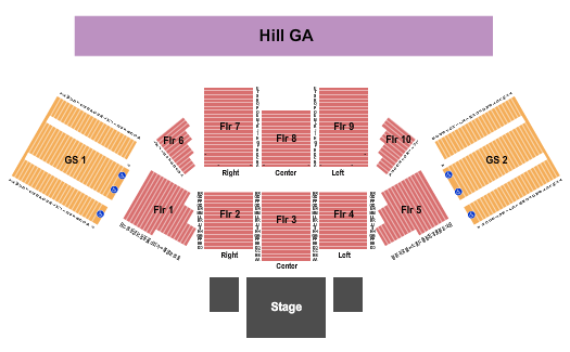 Outdoors At Soaring Eagle Casino & Resort Seating Chart