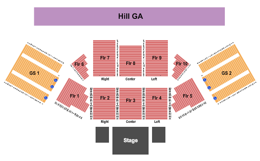 Outdoors At Soaring Eagle Casino & Resort Seating Chart: OutDoor 4