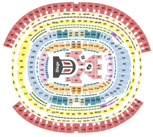SoFi Stadium Seating Chart: Karol G