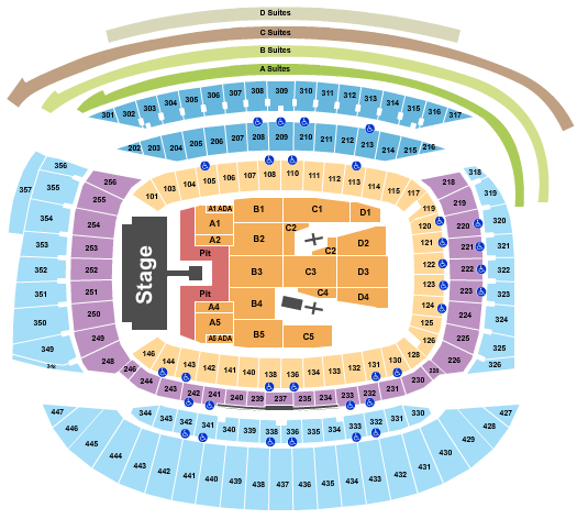 Soldier Field Seating Chart: AC/DC