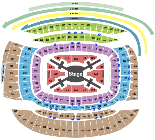 Soldier Field Seating Chart: BTS