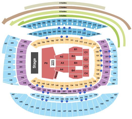 Soldier Field Seating Chart: My Chemical Romance