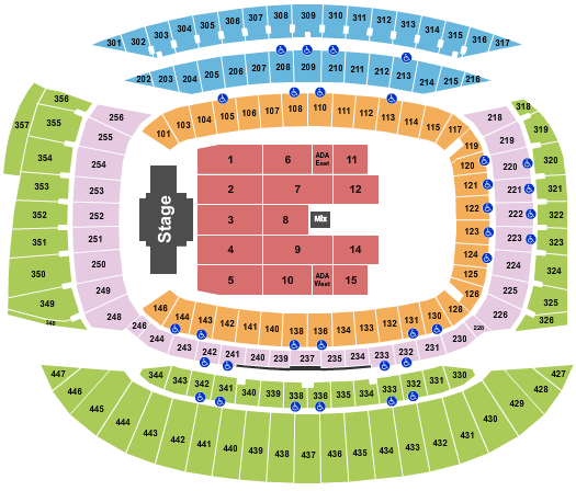 Soldier Field Seating Chart: Billy Joel