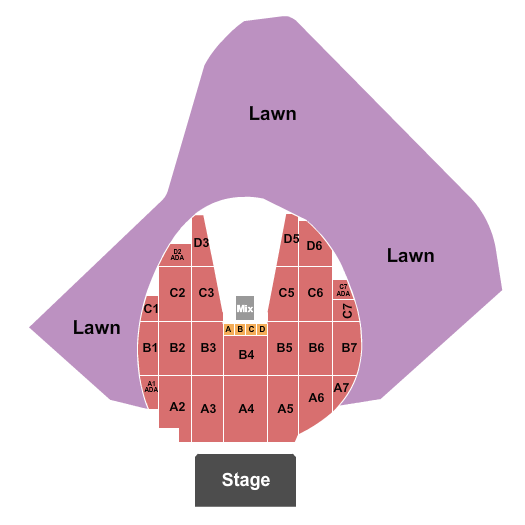 Somerset Amphitheater Seating Chart: Endstage 2