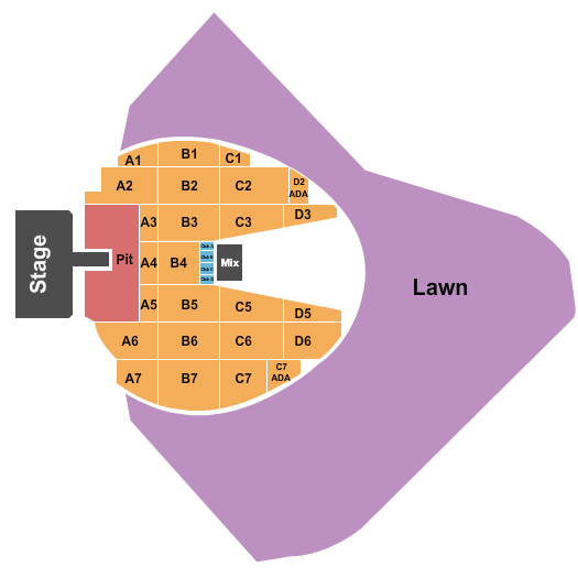 Somerset Amphitheater Seating Chart: Luke Bryan