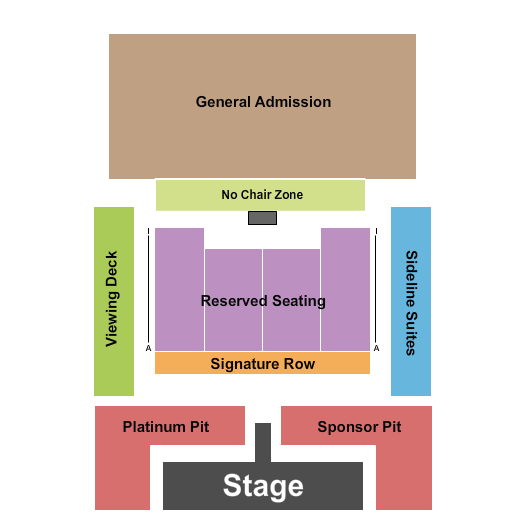 Sonoma County Fairgrounds Seating Chart: Country Summer 3