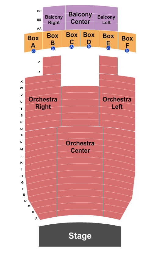 Sottile Theater Seating Chart