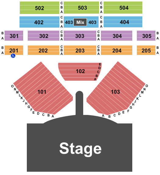Hard Rock Live Atlantic City Seating Chart