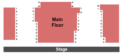 South Broadway Center Seating Chart: Orchestra