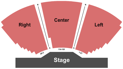 South Coast Repertory - Segerstrom Stage Seating Chart: End Stage