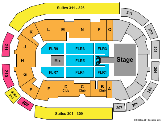 South Okanagan Events Centre Seating Chart: Toby Keith