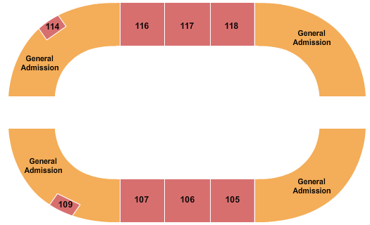 Arena at South Point Hotel And Casino Seating Chart: Rodeo