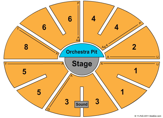 South Shore Music Circus Seating Chart