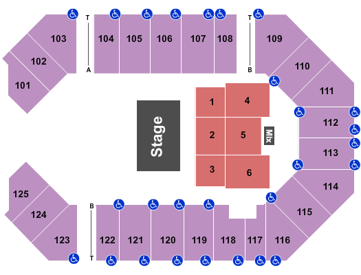 The Corbin Arena - KY Seating Chart: Dwight Yoakam