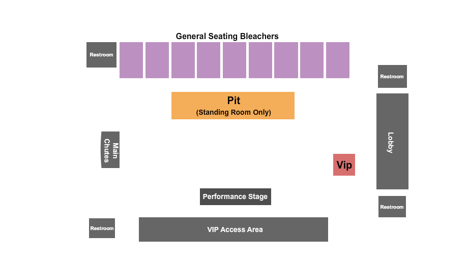 Southern Illinois Center Seating Chart: Rodeo