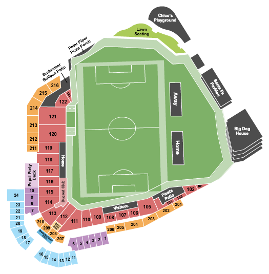 Southwest University Park Map