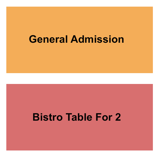 Spanish Ballroom at McMenamins Elks Temple Seating Chart: GA/Table for 2