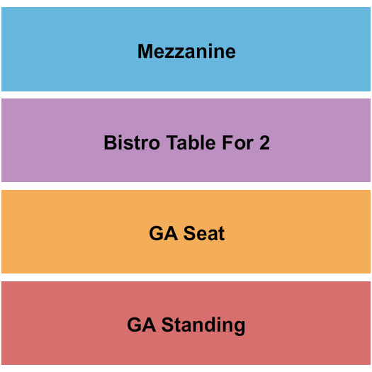 Spanish Ballroom at McMenamins Elks Temple Seating Chart: GA/Tables/Mezzanine