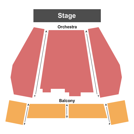 Spatz Theatre Seating Chart