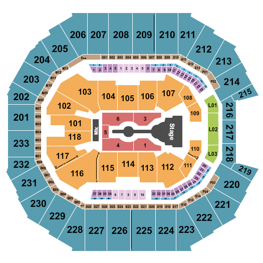 Spectrum Center Seating Chart: Cardi B
