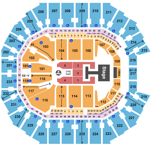Spectrum Center Seating Chart: Disney Descendants