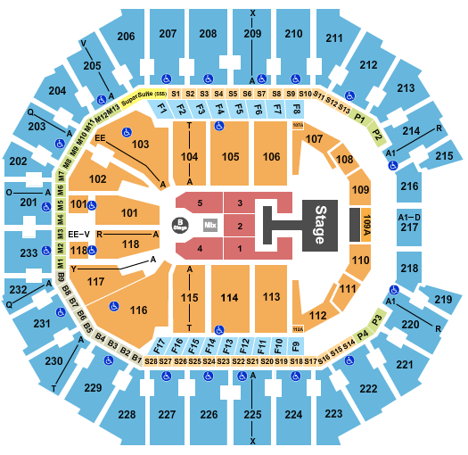 Spectrum Center Seating Chart: Disney Descendants