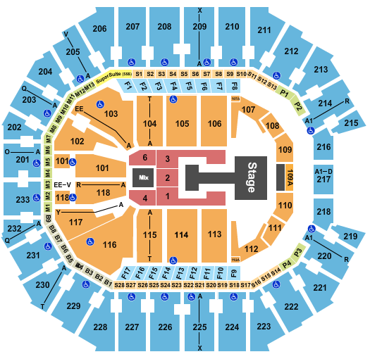 Spectrum Center Seating Chart: Katseye