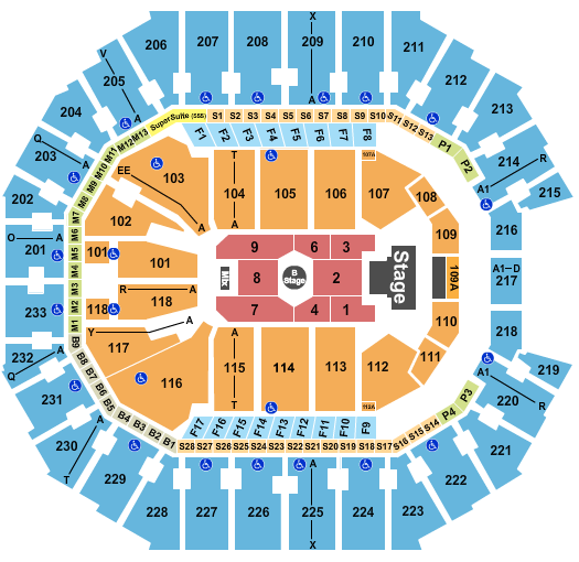 Spectrum Center Seating Chart: Melanie Martinez