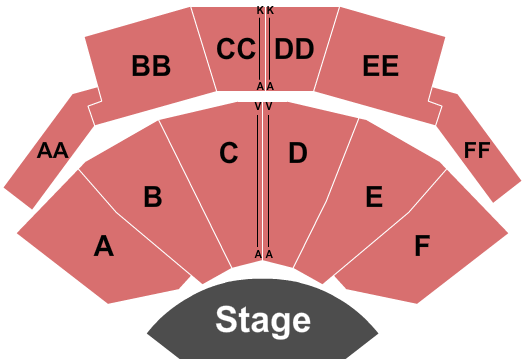 Spence Chapel at Evangel University Seating Chart: Endstage