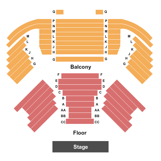 Spencer Theatre At Kansas City Repertory Theatre Seating Chart