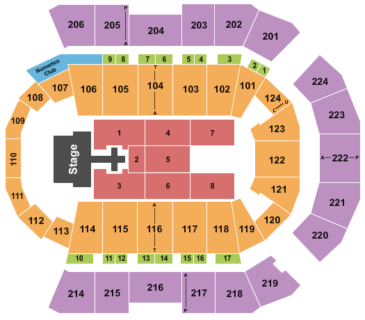 Spokane Arena Seating Chart: Chris Tomlin