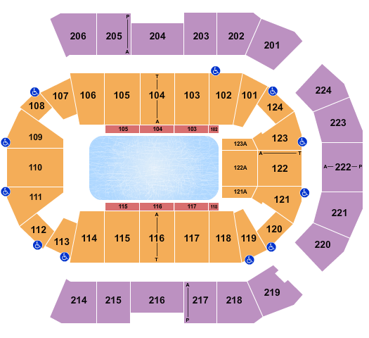 Spokane Arena Seating Chart: Disney On Ice